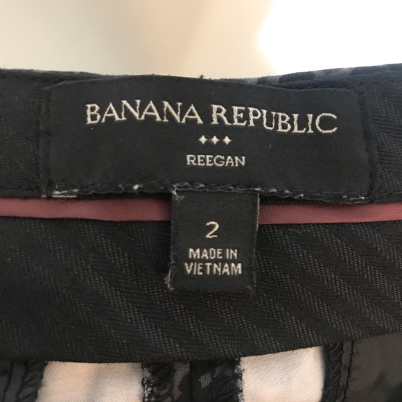 BANANA REPUBLIC Reegan Animal Print Ankle Dress Pants - Picture 8 of 8